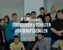 Xtraline24.de spendet Schalter und Steckdosen an Schulen und Kindergärten - Xtraline24.de spendet Schalter und Steckdosen an Schulen und Kindergärten
