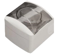 Schalterserie EL-BI Eva Feuchtraum Transparent