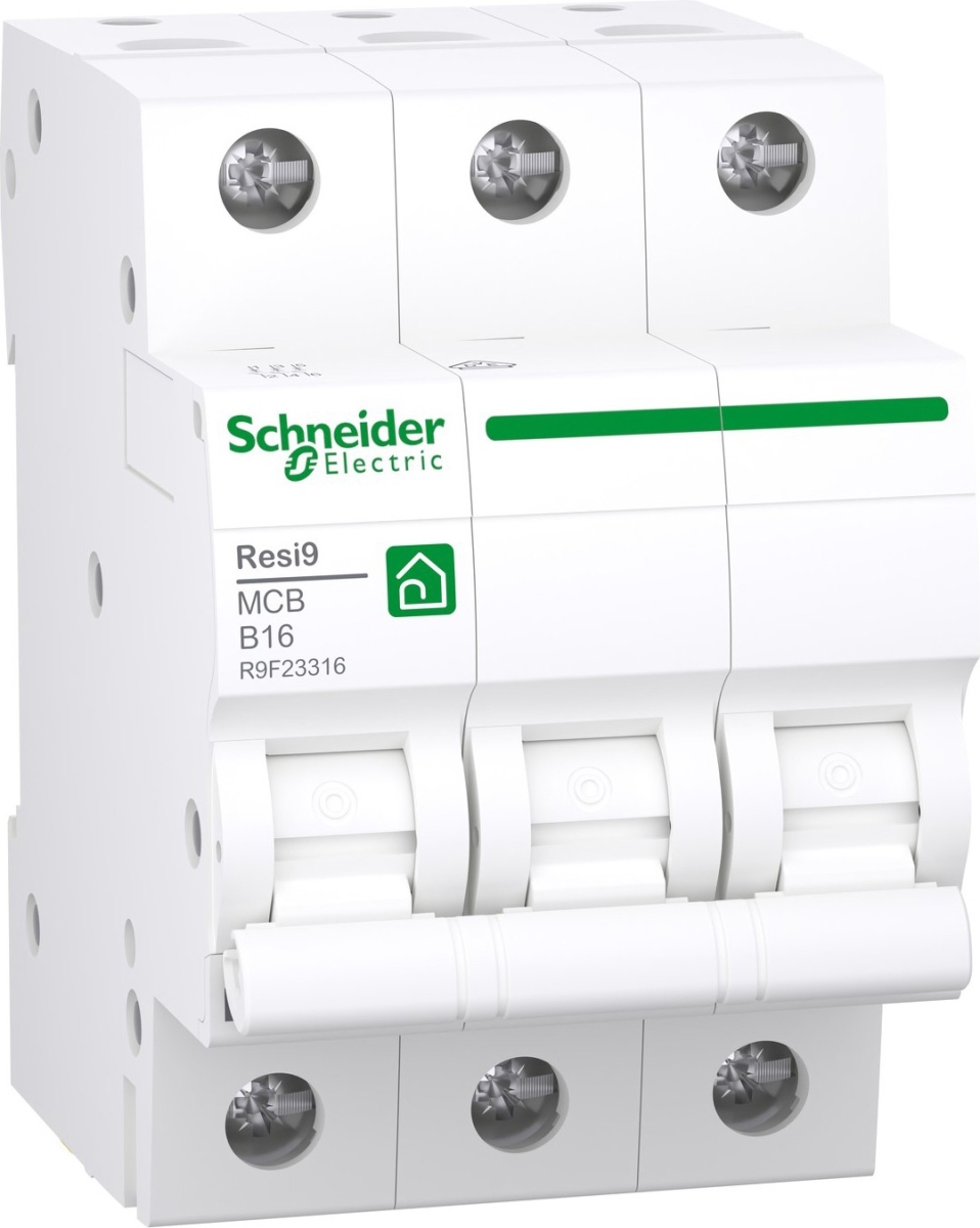 Schneider Electric R9F23316 Leitungsschutzschalter 3P 16A B