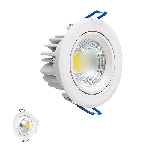 MELISA - 5W Weiss COB LED Einbaustrahler LED Einbauleuchte S